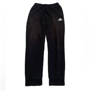 Adidas Black Fleece Joggers - Size S